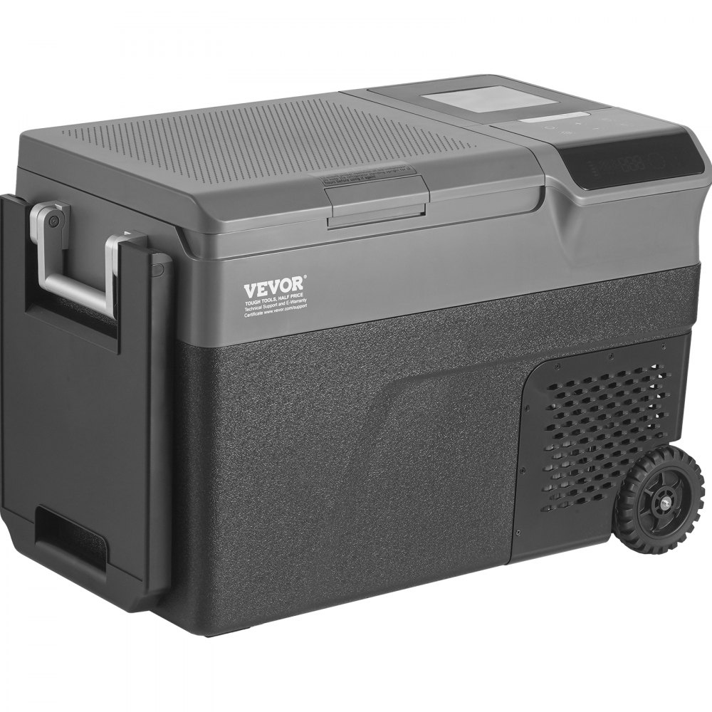 Portable Car Fridge with Ice Making Function, 12V Car Fridge, 35L Portable Single Zone Freezer, -20°C to 20°C Adjustable Temperature, with Wheels for Camping, Car, RV Portable Car Fridge with Ice Making Function, 12V Car Fridge, 35L Portable Single Zone Freezer, -20°C to 20°C Adjustable Temperature, with Wheels for Camping, Car, RV