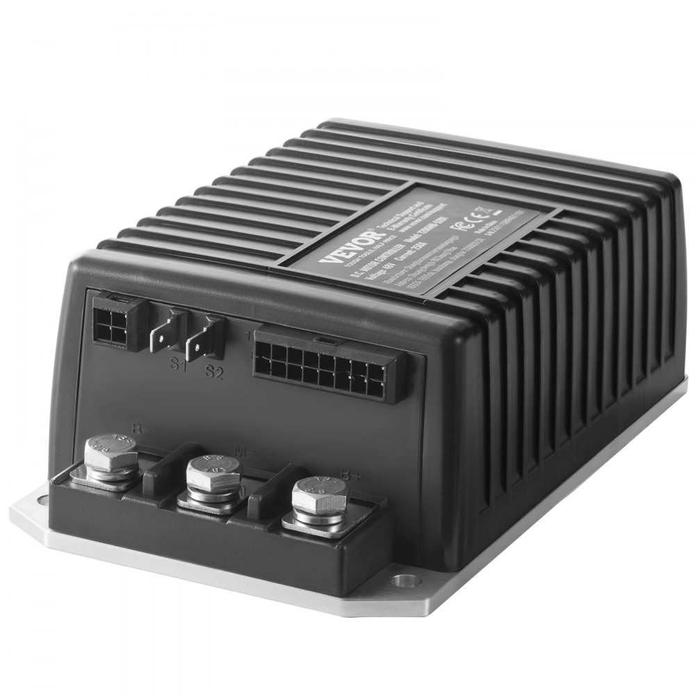 Golf Cart Speed ​​Controller, 48V 250A Replacement DC Motor Controller for EZGO TXT Golf Cart, IP65 Rating, Aluminum ABS Housing, Compatible with Models 1206HB-5201