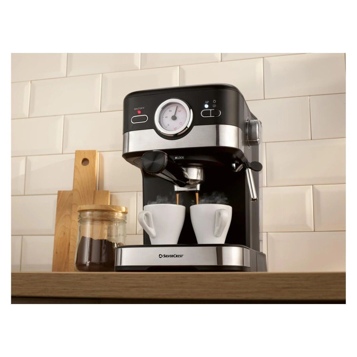 SILVERCREST® Espressomaschine »SEM 1100 C5«