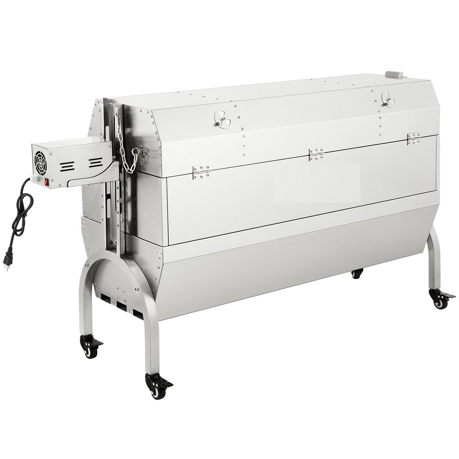 Premium Gewerbe Spanferkel Lammbräter elektrischer Drehspieß Grill BBQ Set Edelstahl-Holzkohlegrill Grillwagen Outdoor Camping Garten 127 cm Premium Gewerbe Spanferkel Lammbräter elektrischer Drehspieß Grill BBQ Set Edelstahl-Holzkohlegrill Grillwagen Outdoor Camping Garten 127 cm