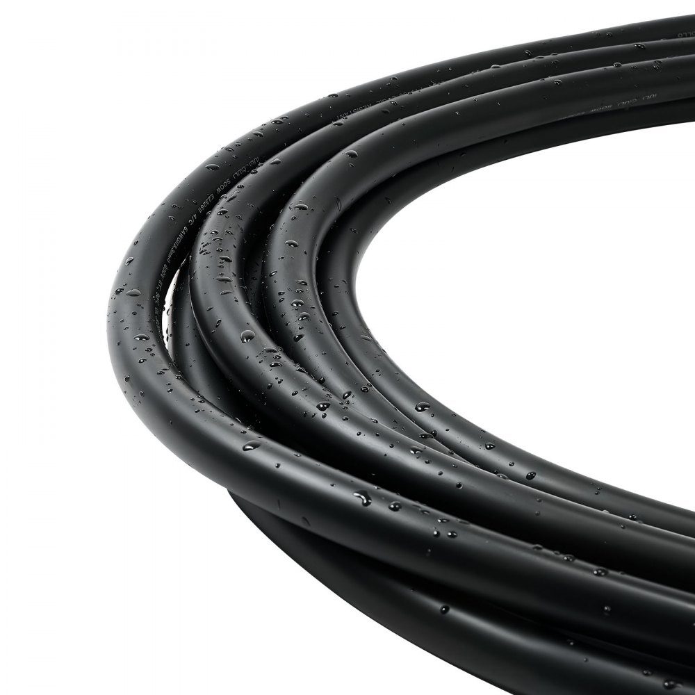 25ft 6AWG (16mm²) Electrical Cable Power Cable Copper Extension Cable 600V