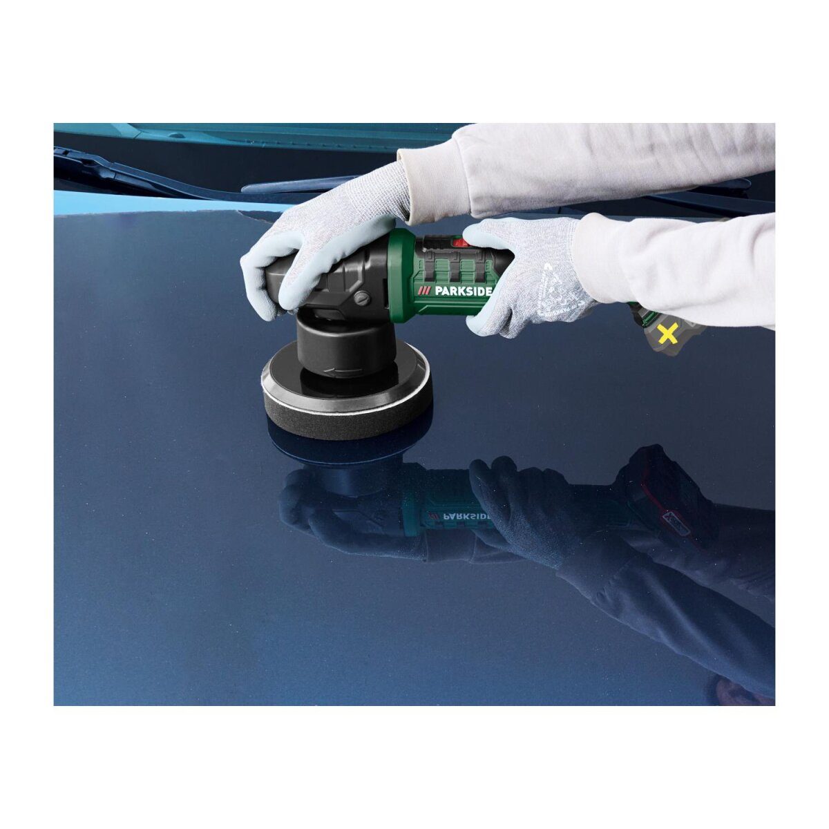 Polisseuse sans fil PARKSIDE® 20 V « PPMA 20-Li C4 », sans batterie ni chargeur