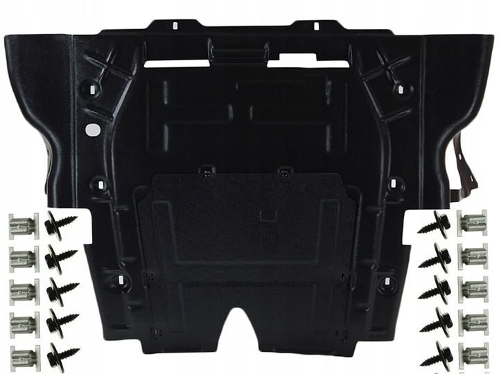 Cache moteur Opel Astra H III / Zafira B (2004-2014) avec clips de fixation 5212627