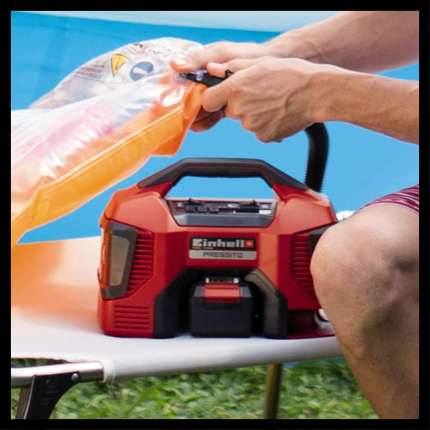 Einhell Akku-Kompressor PRESSITO Power