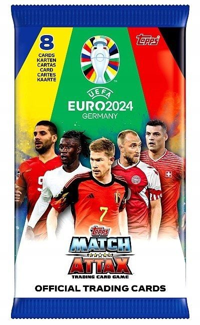 Étui pour cartes TOPPS Match Attax UEFA EURO 2024 - Édition Allemagne