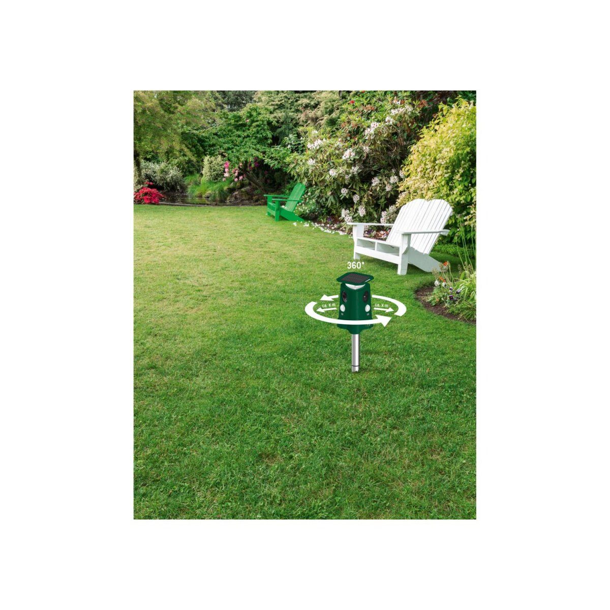 Répulsif solaire pour animaux PARKSIDE® »PTUS360 1 B2«