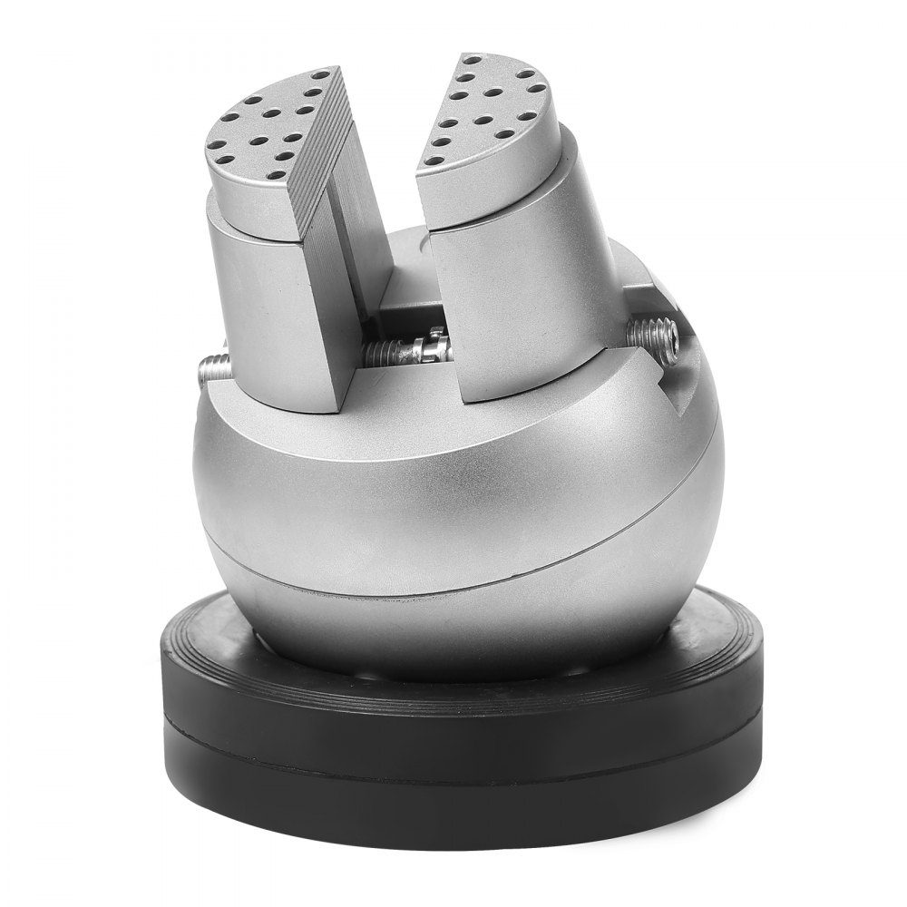 Kugelschraubstock, 5-Zoll-Gravur-Einstellwerkzeug, um 360° drehbarer Gravurblock-Schraubstock, 69-teiliger Aufsatz, Schmuck-Gravurblock-Werkzeuge, Standardblock für Edelsteineinlagen und kleine Gra