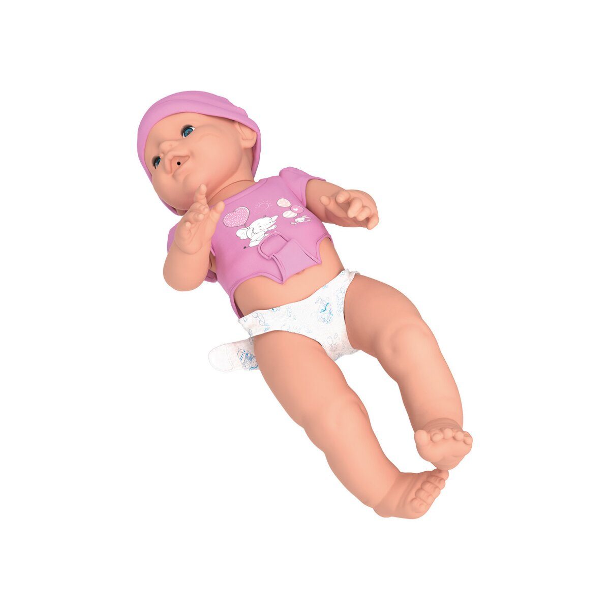 Verspielte Babypuppe „Toni“, mit Trink- und Benetzungsfunktion