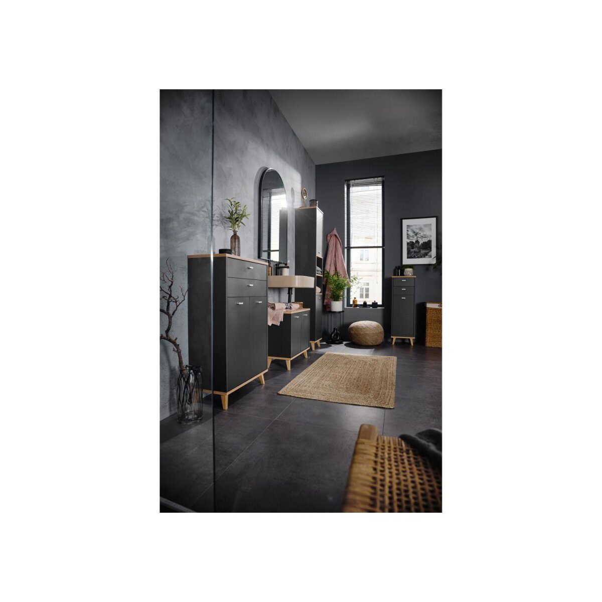 LIVARNO® Bad-Seitenschrank »Corfu«