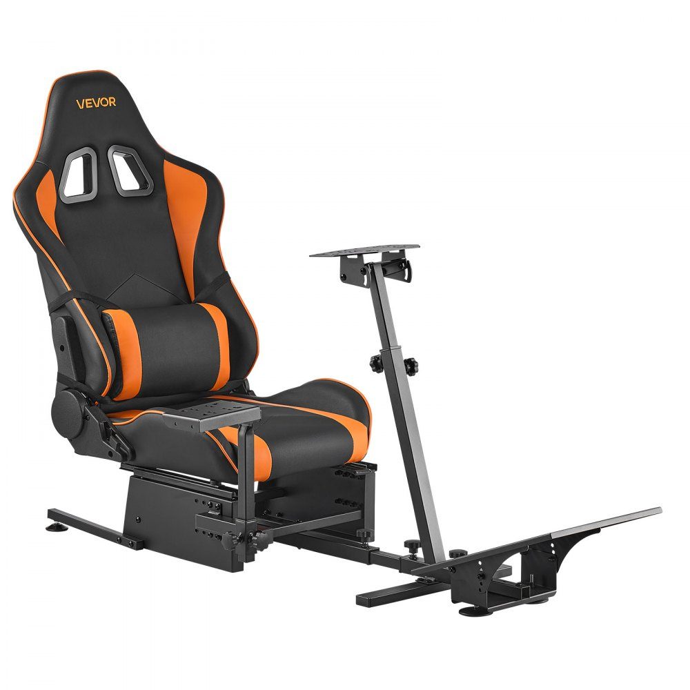 Lenkradständer, Rennradständer, Simulator-Cockpit, passend für Logitech G25, G27, G29, G920, G923, Thrustmaster T300RS, TX F458, T500RS, T3PA-PRO (F1/GT) und CSR-Pedale