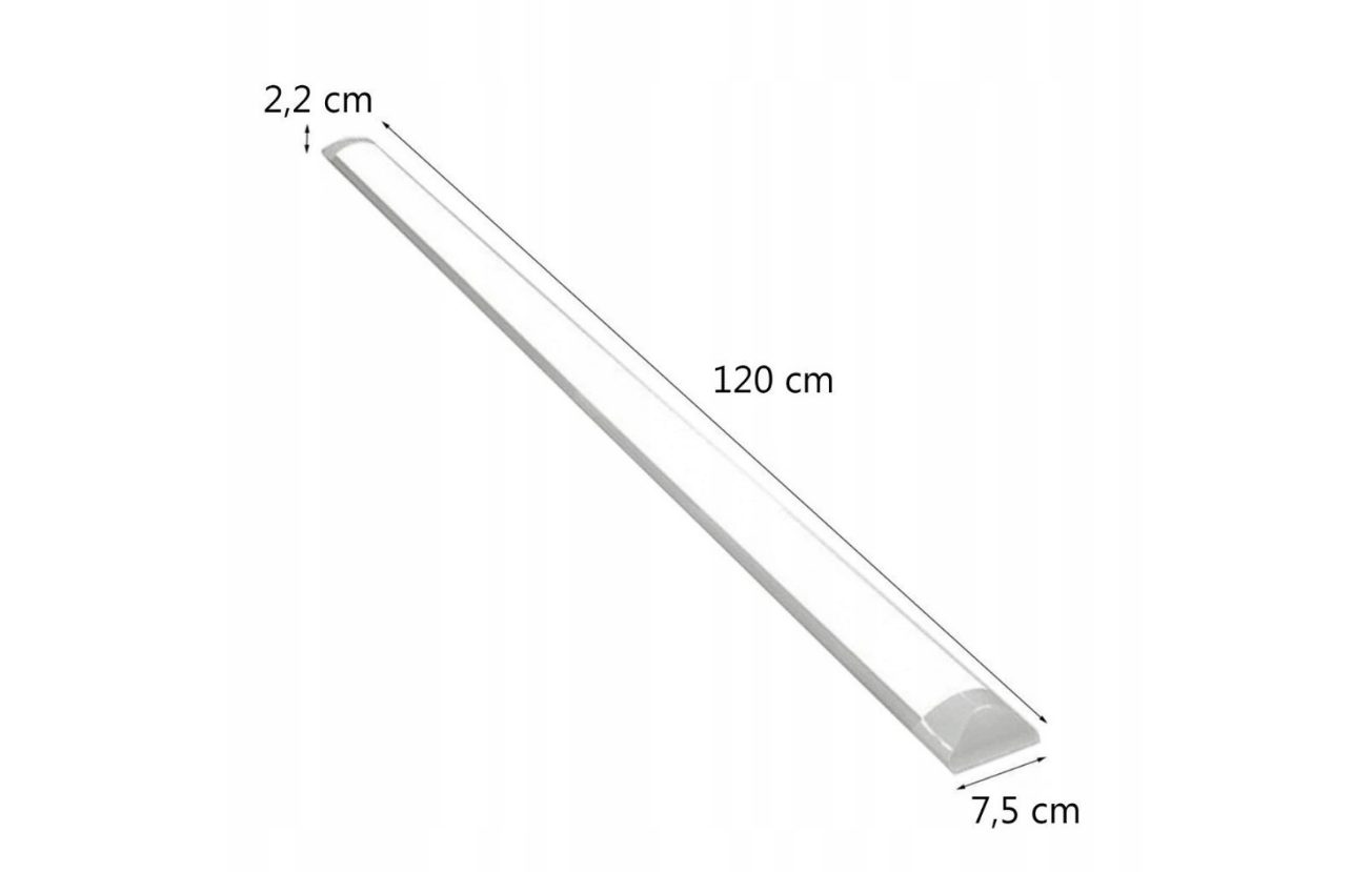 15x LED Panel Industrielampe Werkstattlampe Zimmerlampe 1200mm 36W