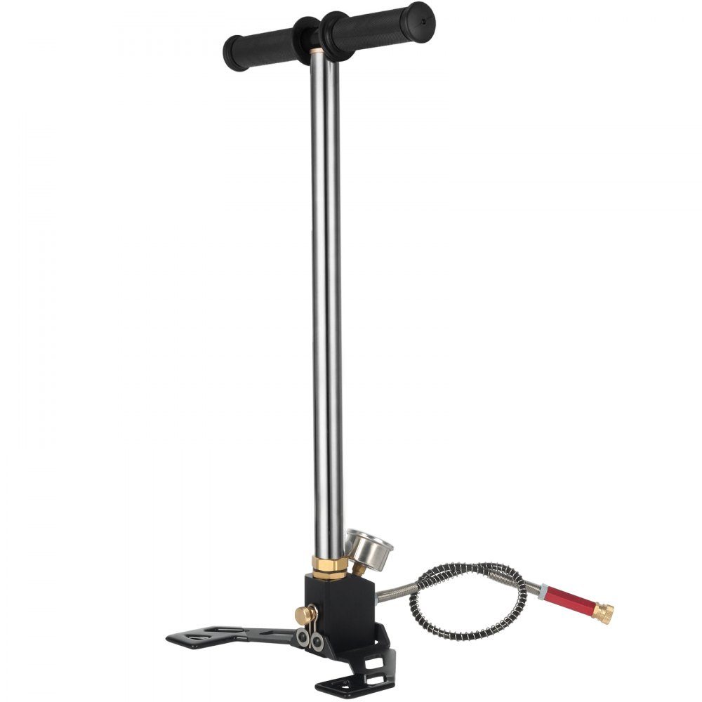 Pompe à air haute pression à trois étages 4500 psi, pompe à main portable 30 MPa, pompe à air pompe à vélo haute pression pompe à air pour vélo électrique VTT vélo de route accessoires complets