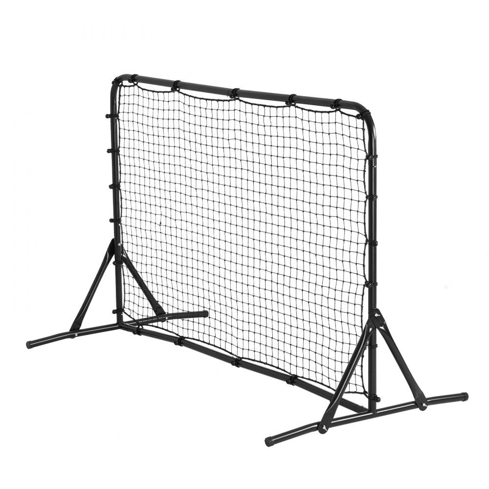 Soccer Rebound Net 6x4 Feet Portable Training Gift Double Sided Rebound Net Soccer Training Tool Tools and Equipment for All Ages Kick Back Rebounder