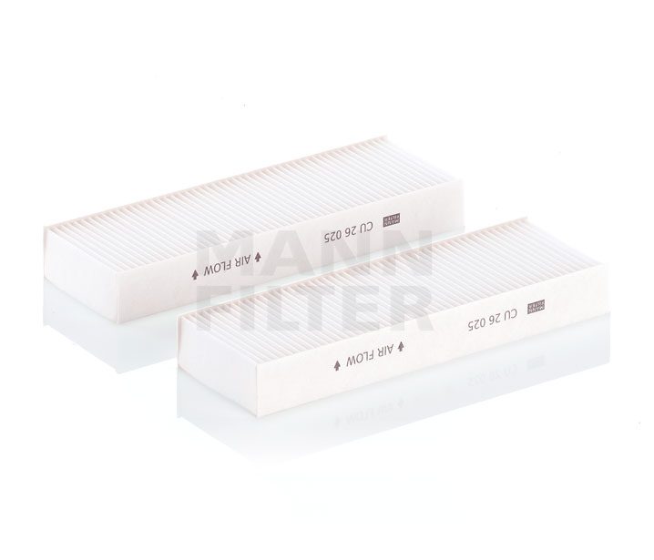 MANN CU 26 025-2 cabin filter – DS – Part No. HT-48465