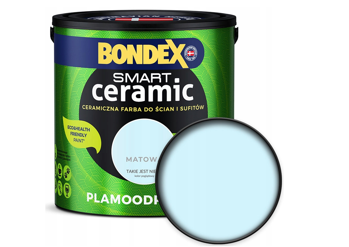 Peinture murale céramique Bondex 2,5 l bleu ciel mat Peinture murale céramique Bondex 2,5 l bleu ciel mat