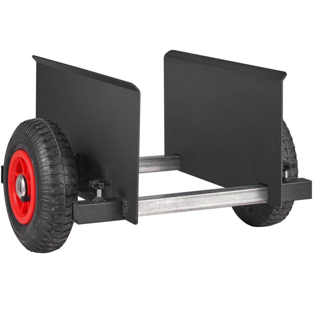 Panel Cart, 500 Pound Capacity Panel Cart, Heavy Duty Drywall Cart with 8" Pneumatic Wheels, Panel Cart with Adjustable Clamp for Drywall Panels, Material Handling