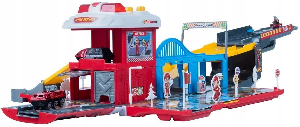 Interactieve kinderspeelgoedbrandweerkazerne XXL-set
