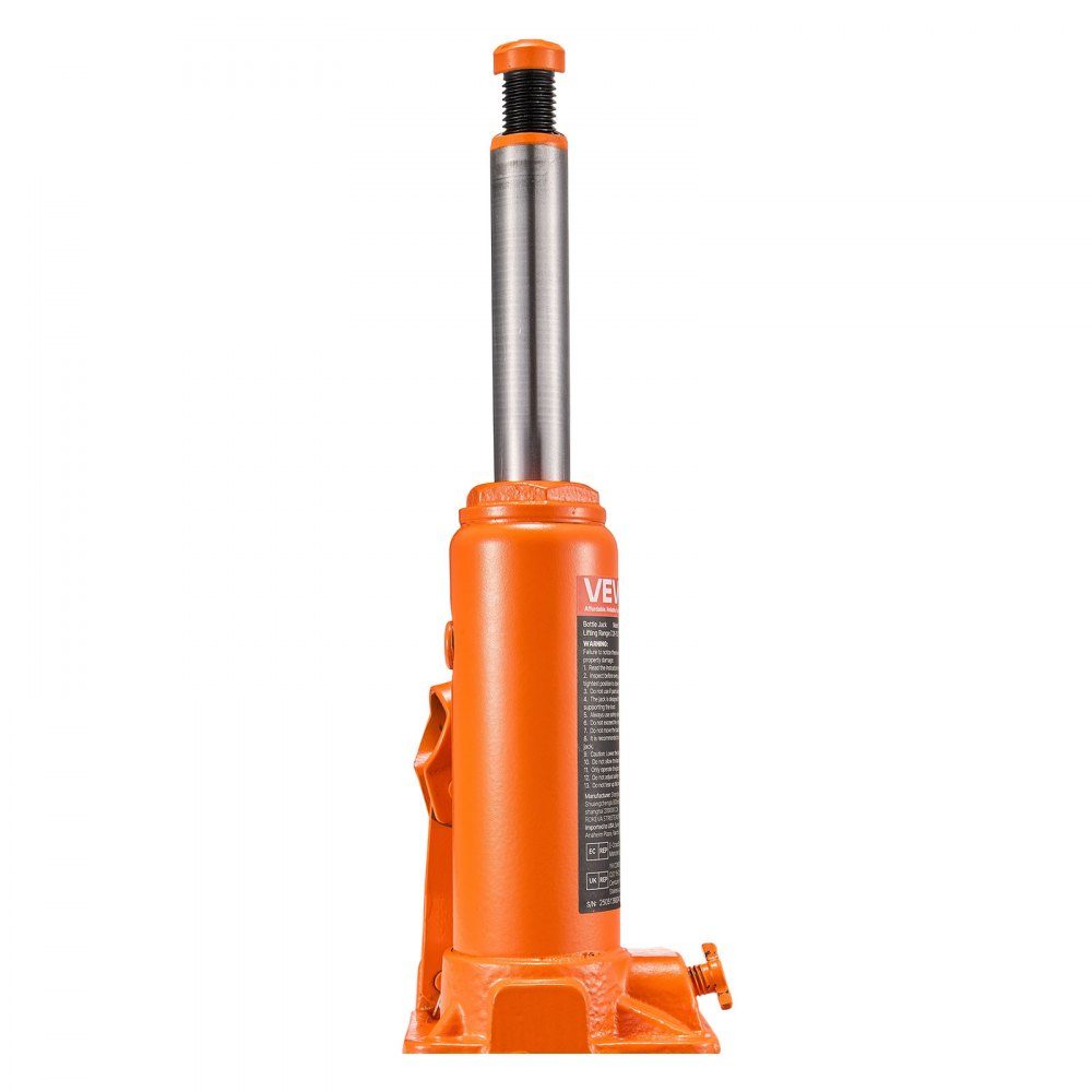 Cric bouteille hydraulique d'une capacité de 4T, plage de levage de 185 à 350 mm, cric bouteille avec système de soudage pour la réparation de voitures SUV, pick-up, cric haute performance