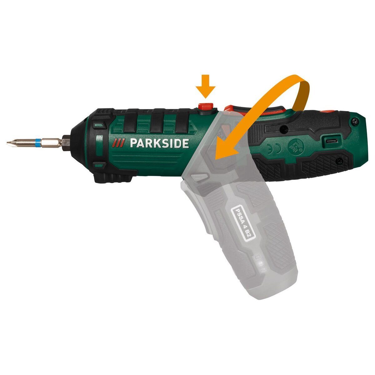 PARKSIDE® Knick cordless screwdriver »PSSA 4 B2«