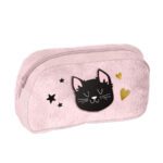 Black Cat Plush Pencil Case