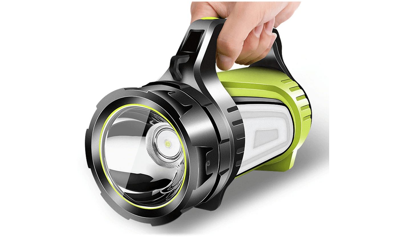 #BESTDEAL# Lampe de poche LED d'extérieur jusqu'à 800 m avec power bank