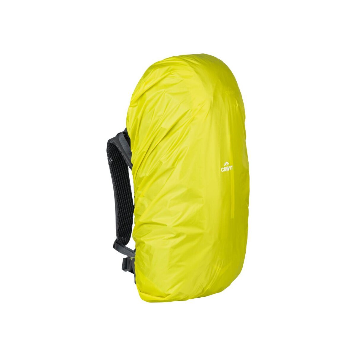 CRIVIT Premium-Trekking-Rucksack, 50+10 L, schwarz/gelb