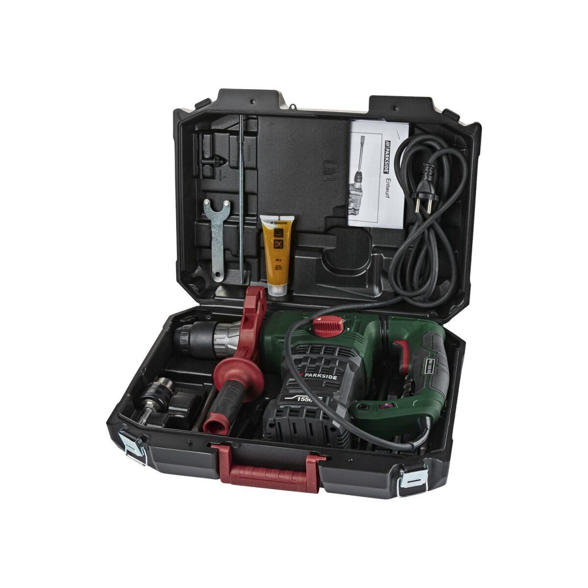 PARKSIDE® drill and chisel hammer »PBH 1550 B2«, 1550 W