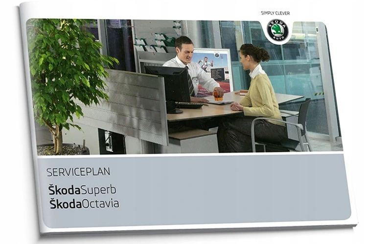 Przegląd niemieckiej książeczki serwisowej pojazdów Skoda Superb i Octavia NOWY oryginał Przegląd niemieckiej książeczki serwisowej pojazdów Skoda Superb i Octavia NOWY oryginał