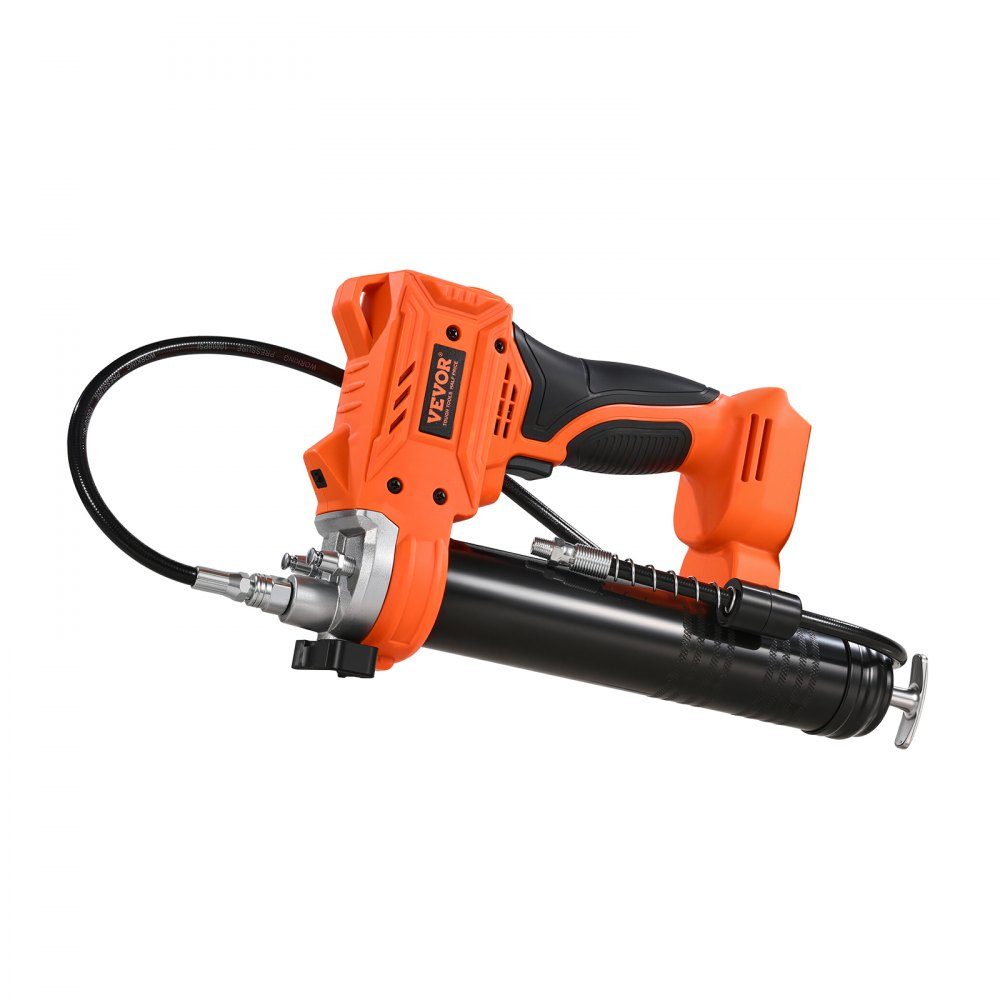 Akku-Fettpresse, max. 55 MPa, Fettpresse mit LED-Licht und Schlauch, 20-V-Batteriebetrieb und Auslöser, kompatibel mit 18-V-Makita-Batterien, zum Schmieren von Fahrzeugen oder Maschinen (nur Werkzeug)