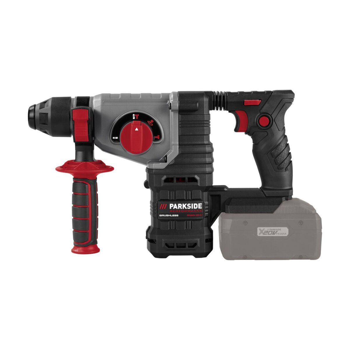 PARKSIDE PERFORMANCE® 20 V Akku-Kombihammer PPAKH 20-Li A1, ohne Akku ohne Ladegerät