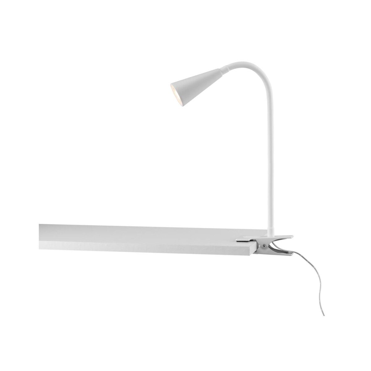 LIVARNO home LED-Klemmleuchte, mit flexiblem Metallhals