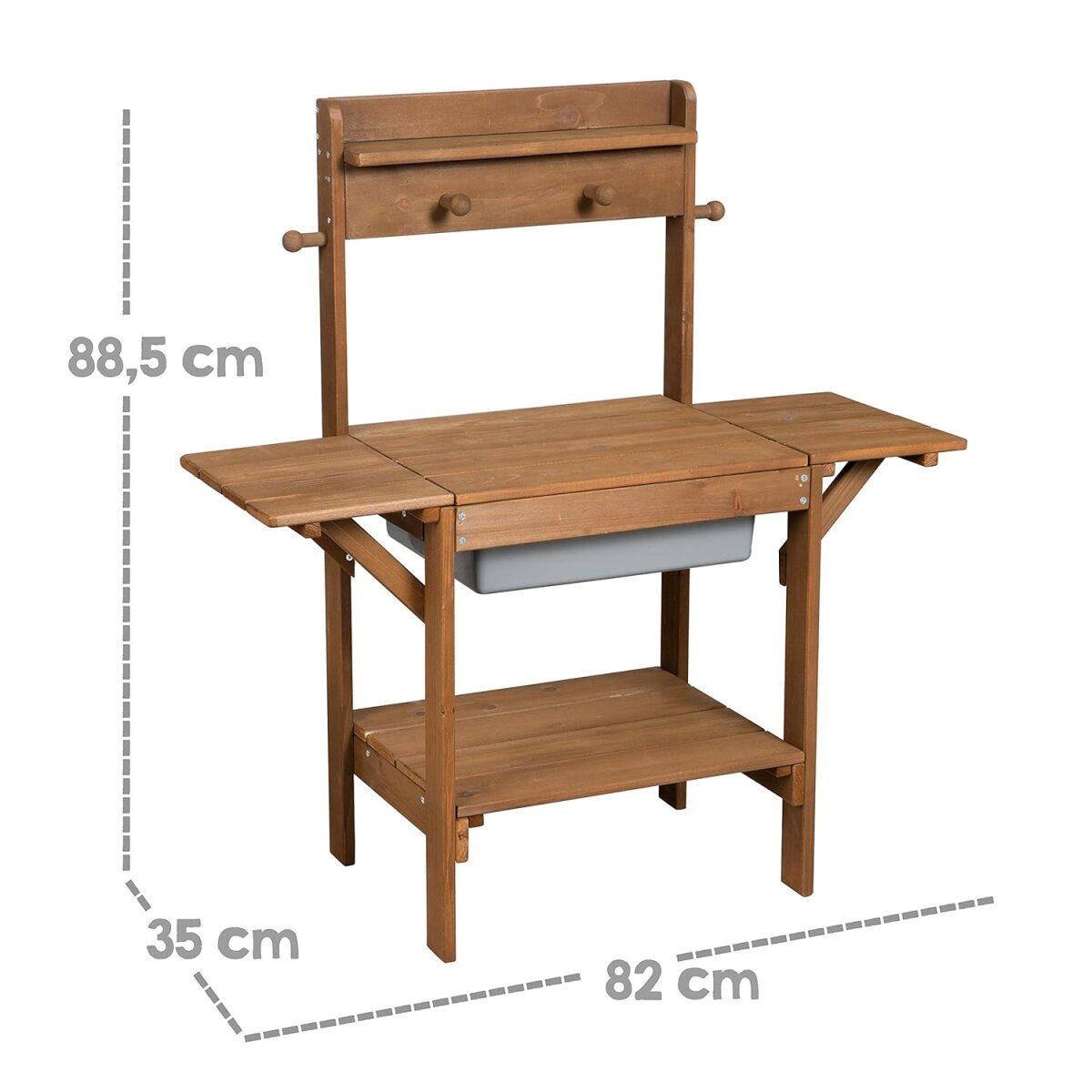roba mud kitchen 'Midi', garden kitchen for water & sand, tea look