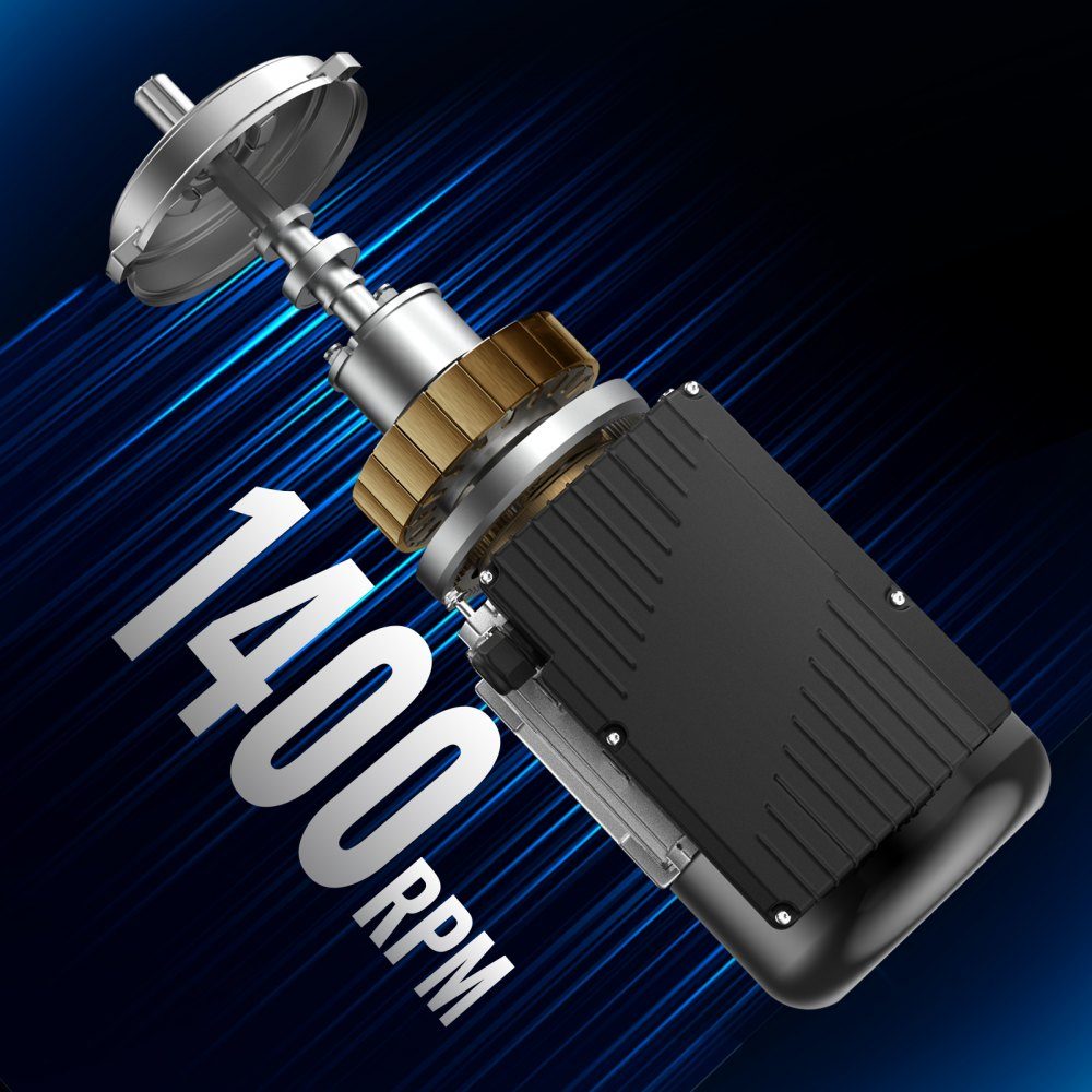 0,75 kW Elektromotor 1400 U/min AC 220 ~ 240 V 5,45 A 80 B3 Rahmen Luftkompressormotor einphasig 19 mm Keilwelle Rechts-/Linksdrehung für landwirtschaftliche Maschinen und allgemeine Geräte