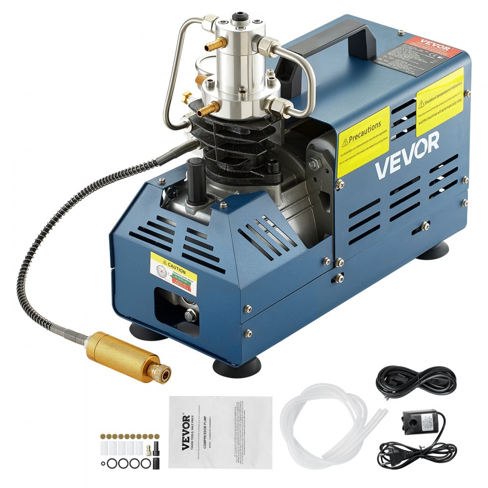 Sprężarka wysokociśnieniowa, wysokociśnieniowa sprężarka powietrza 4500PSI/30MPA/300BAR, 1800W 220V ręczna sprężarka wiatrówka zatrzymująca, odpowiednia do wiatrówki Paintball, karabinu PCP, wiatrówki, butelki do nurkowania Sprężarka wysokociśnieniowa, wysokociśnieniowa sprężarka powietrza 4500PSI/30MPA/300BAR, 1800W 220V ręczna sprężarka wiatrówka zatrzymująca, odpowiednia do wiatrówki Paintball, karabinu PCP, wiatrówki, butelki do nurkowania