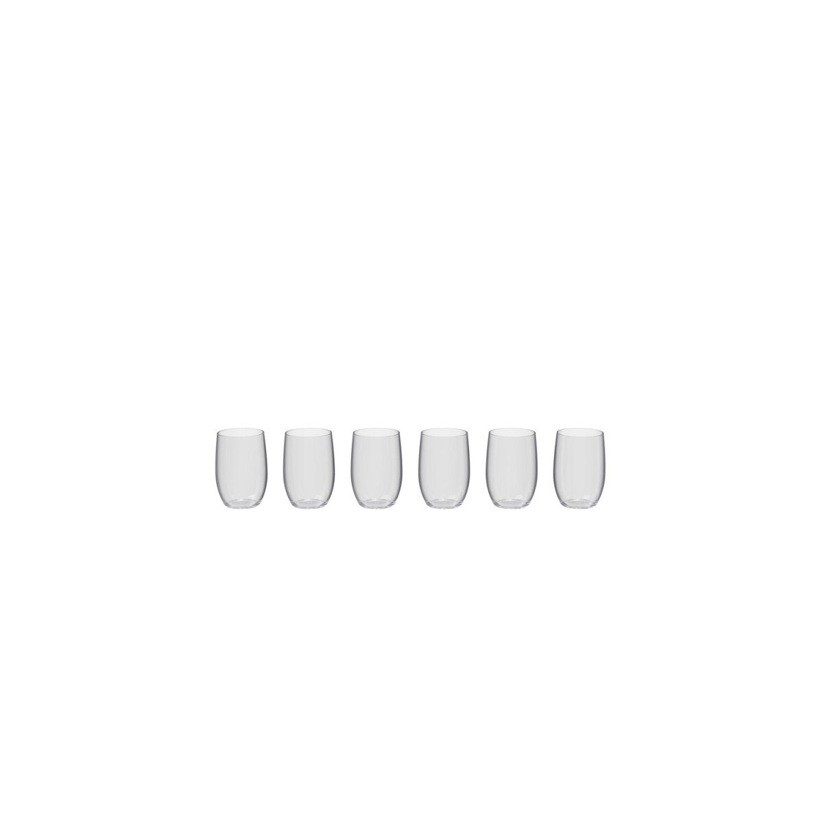 ERNESTO® glazenset van stevig kunststof, 6-delig (waterglazen, transparant)
