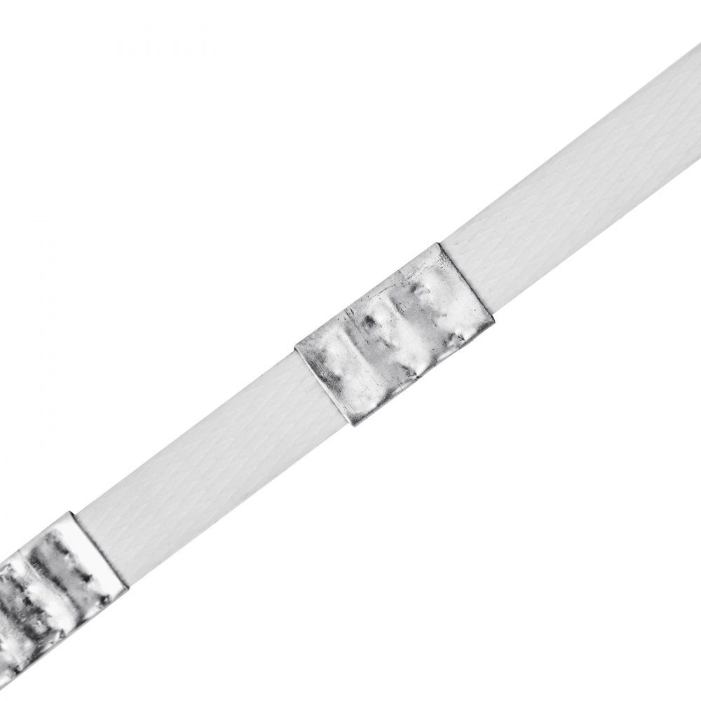 4-piece strapping set with strapping tape, manual strapping tool with 100 m PET tape, 100 metal clips & cutters, ideal workshop equipment for industrial packaging, transport & storage