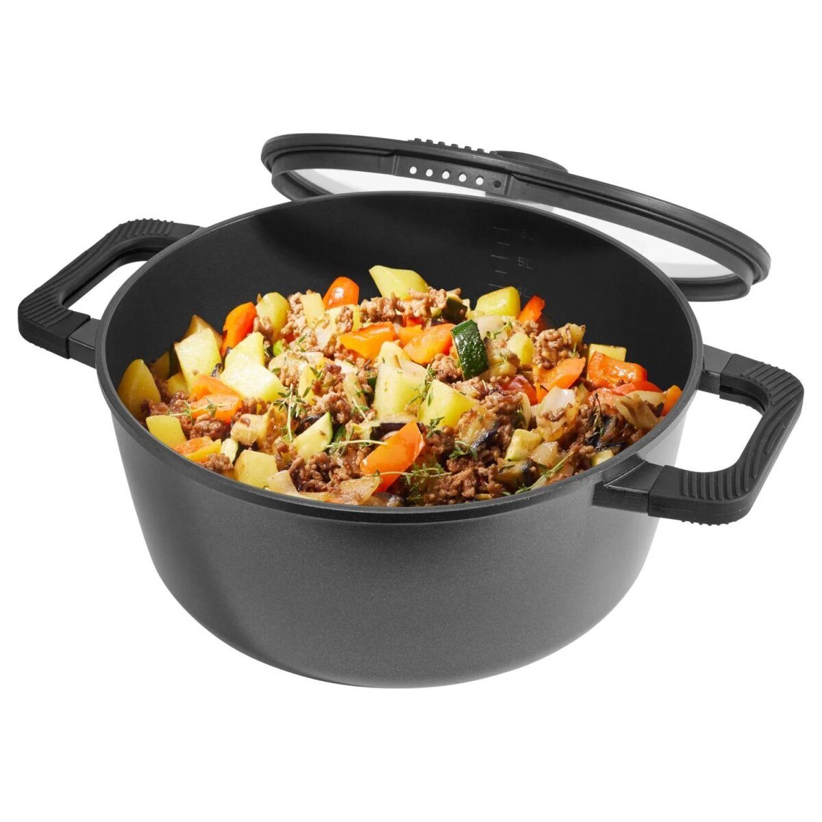 SILVERCREST® cooking pot made of cast aluminum, Ø 28 cm
