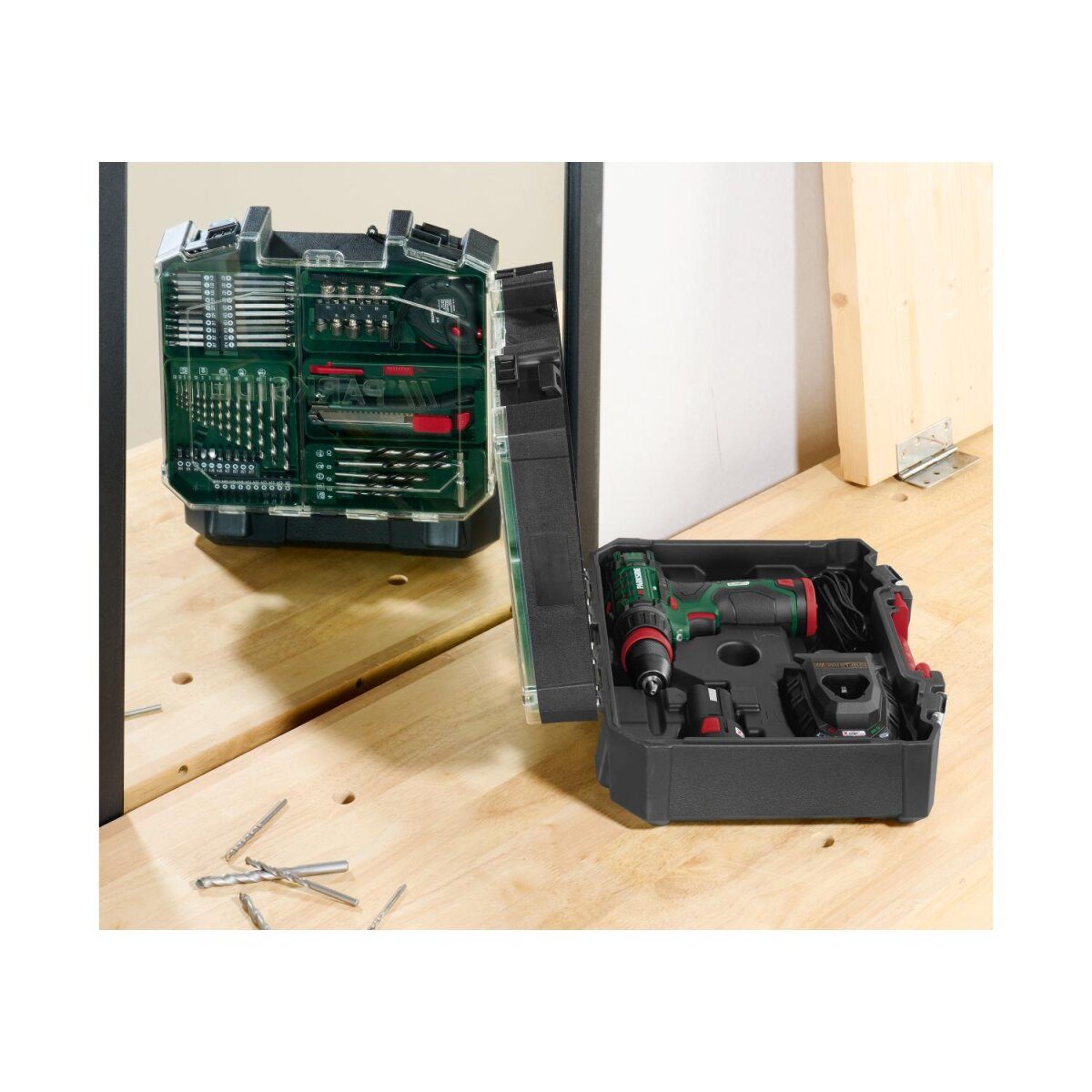 Ensemble perceuse-visseuse sans fil PARKSIDE® 12 V « PBSA 12 E4 », avec batterie et chargeur