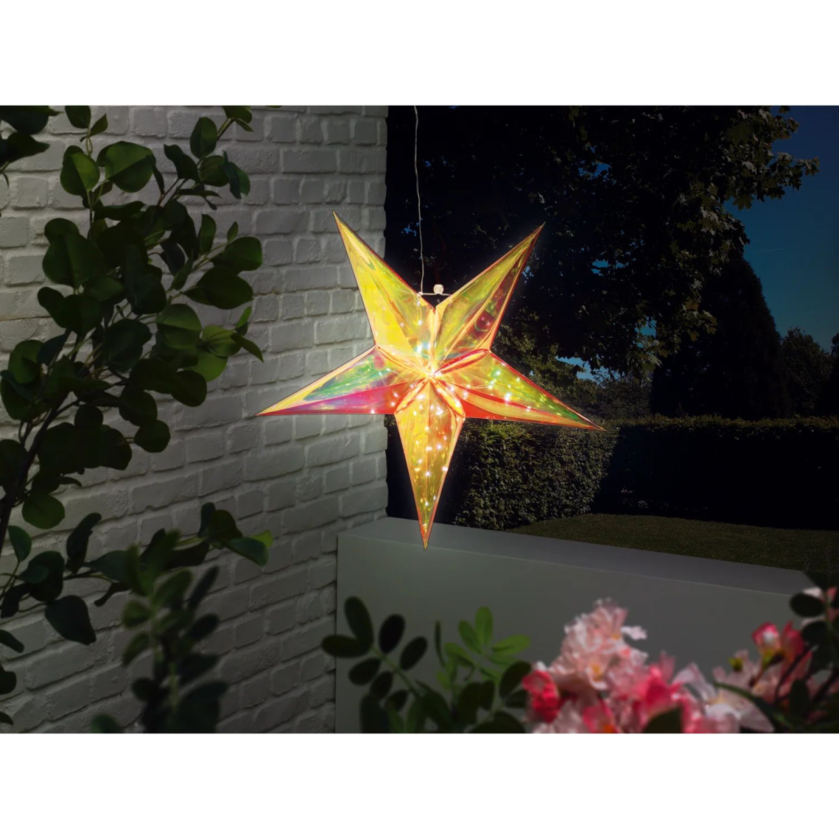 LIVARNO HOME étoile pliante « Holographique 3D »