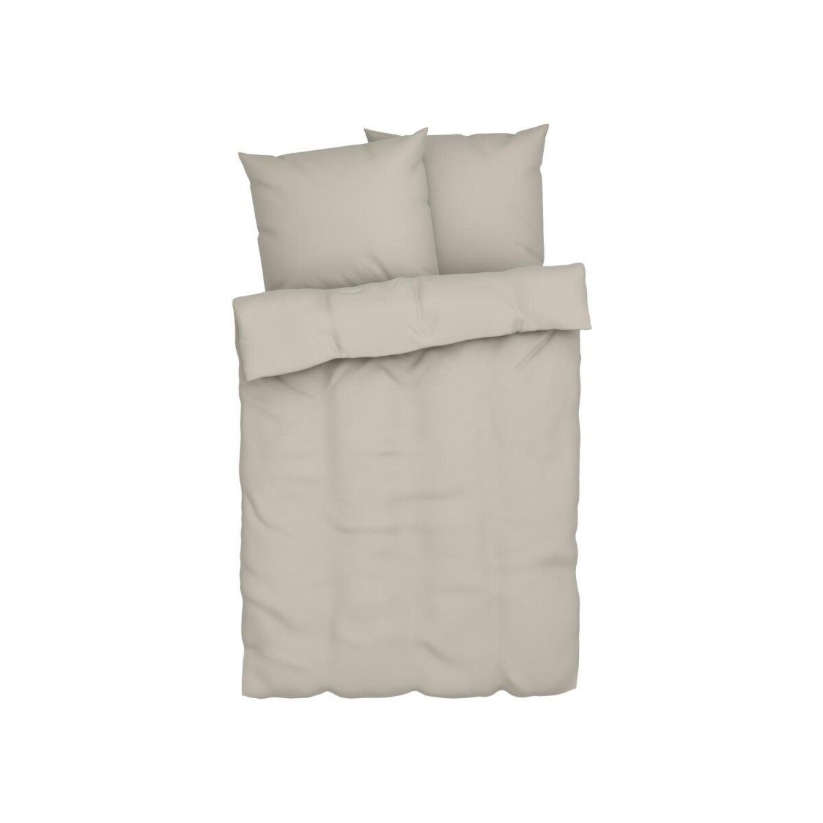 LIVARNO Home Pościel muślinowa 200 x 220 cm (beżowa)
