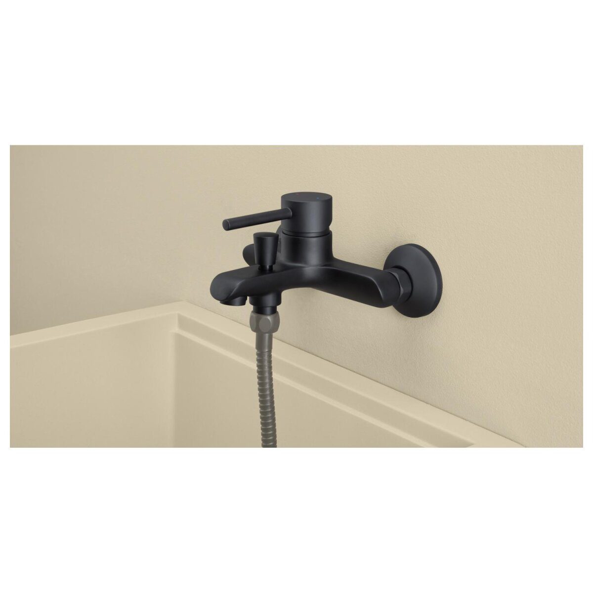 Robinet de salle de bain LIVARNO®, robinet de baignoire, noir