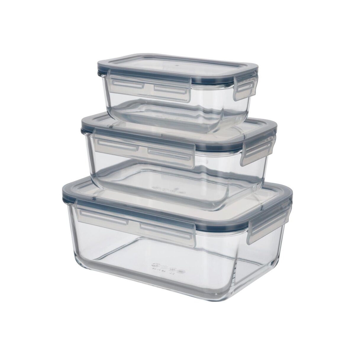 Ensemble de contenants de conservation alimentaire SILVERCREST®, 3 pièces