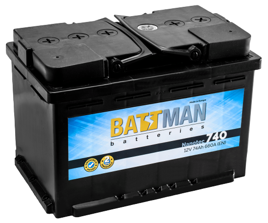 Battman Nanotec 74ah 660a Batterie – Art.-Nr. Vp680