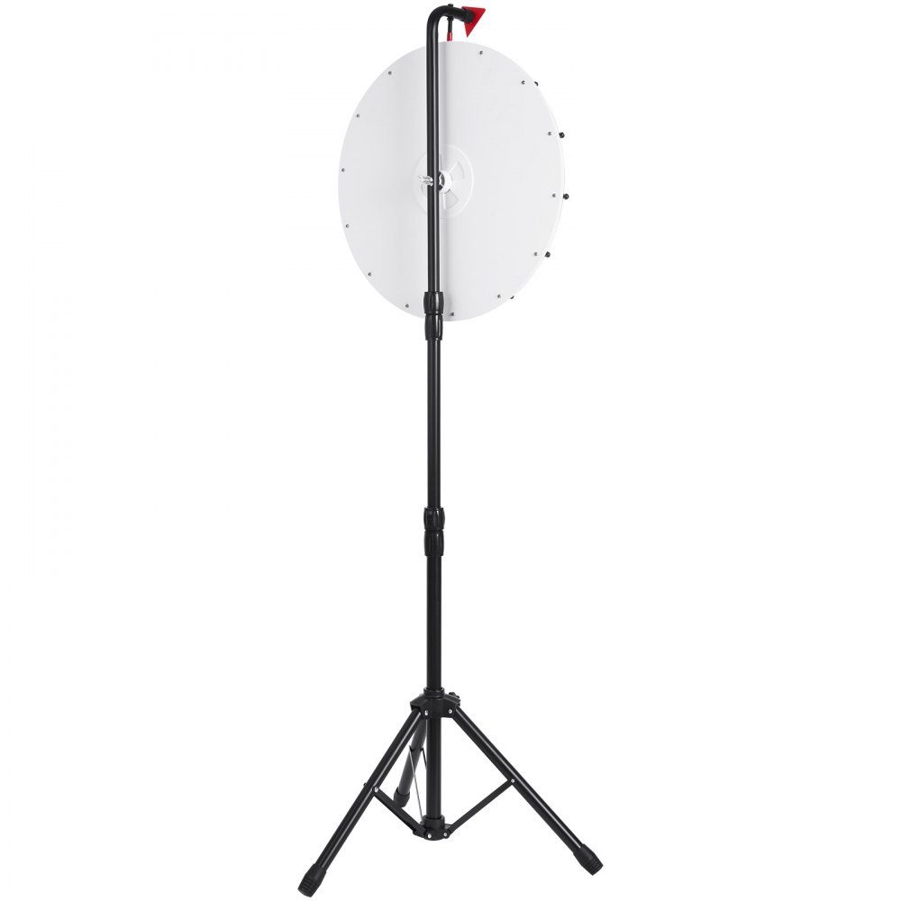 46 cm Roue de la Fortune Jouet Jeux de Roue Colorée pour Jeux de Loterie Jeux de Mots Roue de la Fortune Plaque Acrylique avec Mousse PVC 54 x 54 x 11 cm Roue des Prix Roue de la Fortune avec Trépied