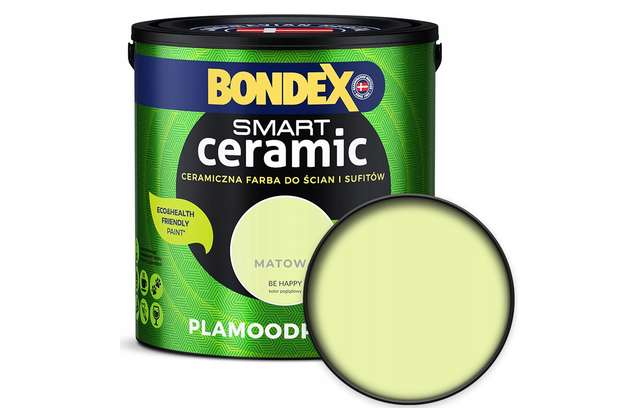 Peinture murale en céramique Bondex 2,5 l mate be Happy Peinture murale en céramique Bondex 2,5 l mate be Happy