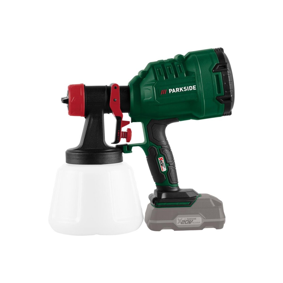 PARKSIDE® 20 V accu-verfspuitpistool “PFSA 20-Li B2”, zonder accu en lader