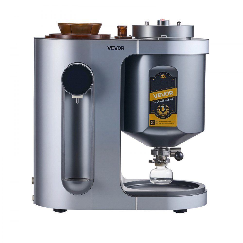 Automatische Bierbrauanlage 13L, 1500W Bierbraumaschine, All-in-One-Heimbrauanlage mit Maische- und Kochgerät, 304-Edelstahl-Innentank, DIY-Bierbrauen
