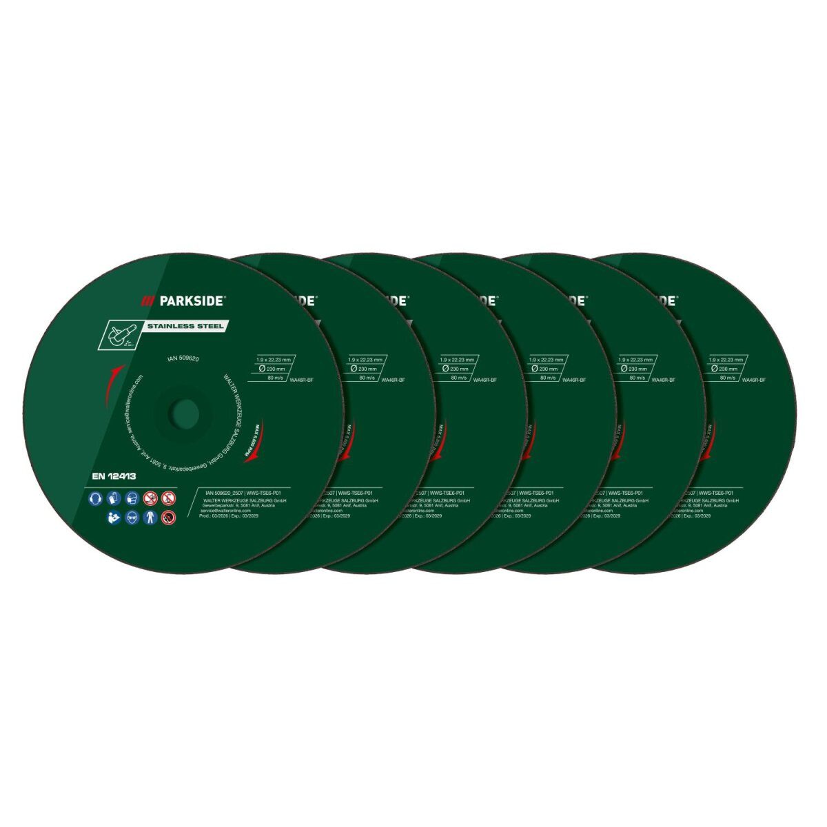 PARKSIDE® Trennscheiben-Sets