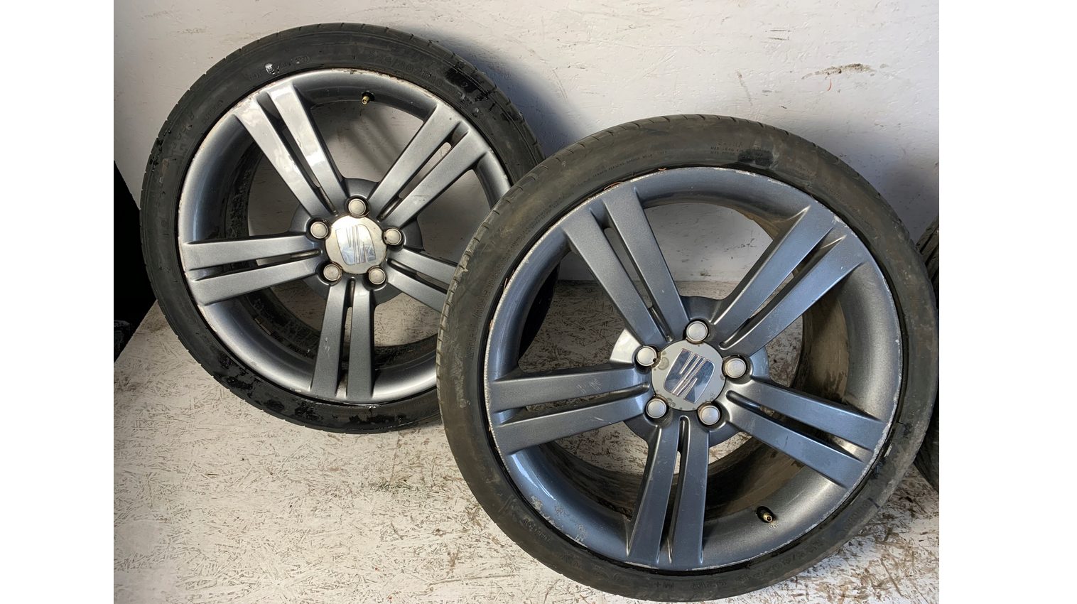 4x Alufelgen Volkswagen Seat Audi Seat OE 7,5" x 18" 5x112 ET 51 Leon 1P0601025D