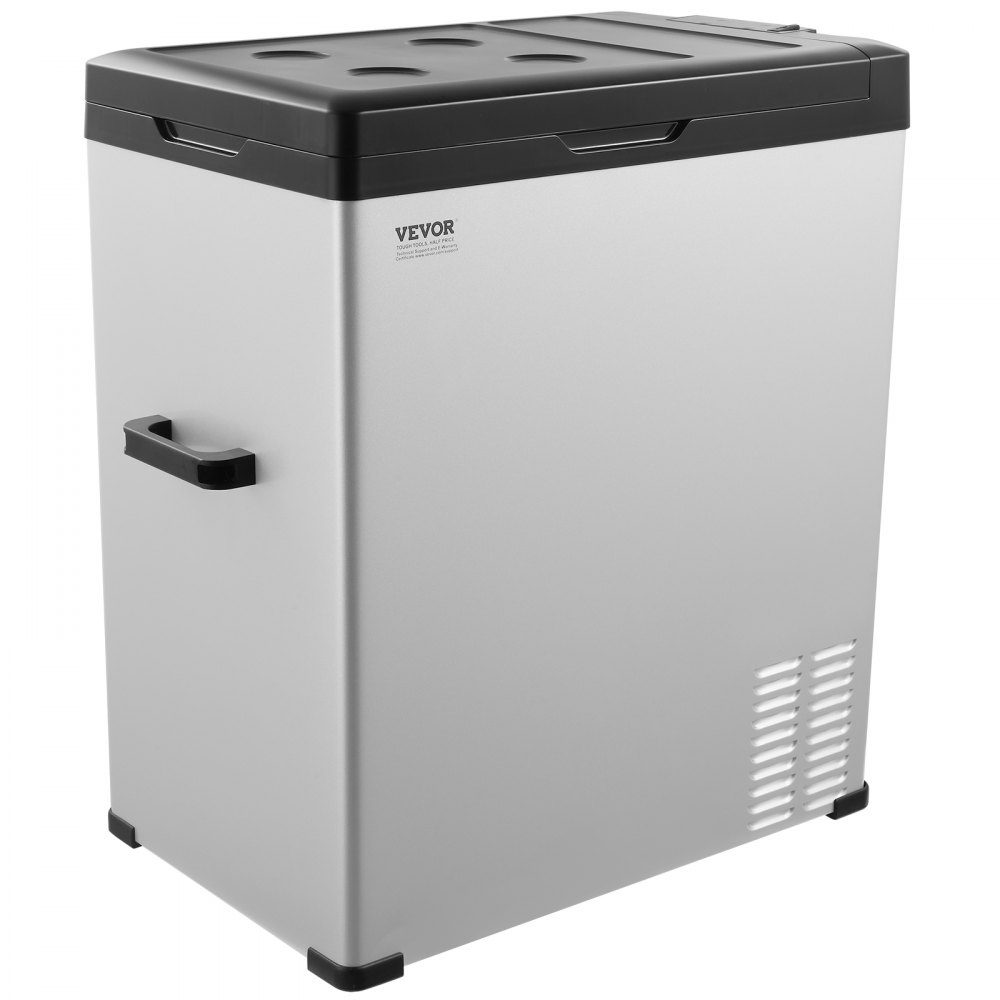 Car Refrigerator, 12V Car Refrigerator, 70L Portable Single Zone Freezer, Adjustable Range from -4℉ to 68℉, 12/24V DC und 100-240-V-AC- Compressor Cooler for Outdoor, Camping, RV